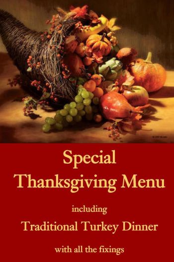 River Ranch Lodge & Restaurant, Thanksgiving Dinner