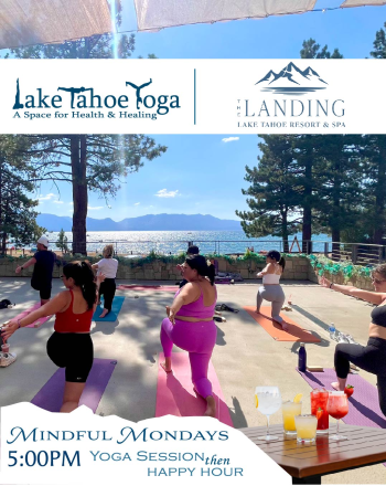 Lake Tahoe Yoga, Mindful Mondays at The Landing