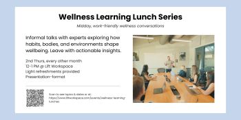 Lift Workspace, Wellness Learning Lunch Series