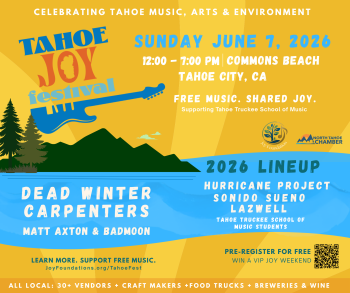 Tahoe Joy Festival, 4th Annual Tahoe Joy Festival