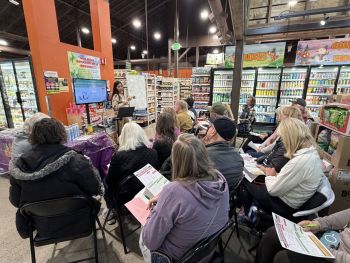 Photo of class at Natural Grocers