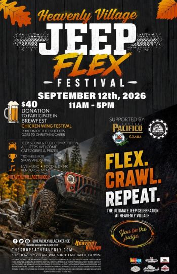 Shops at Heavenly Village, Jeep Flex Festival, Ale Fest & Chicken Wing Contest