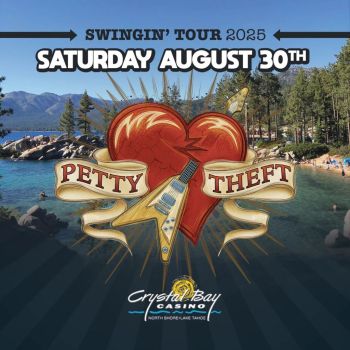 Crystal Bay Casino, *SOLD OUT* Petty Theft “San Francisco Tribute to Tom Petty"