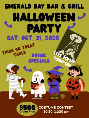 Emerald Bay Bar & Grill, Halloween Party!