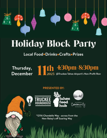 Truckee Roundhouse, Holiday Block Party