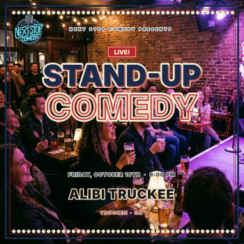 Alibi Ale Works, Next Stop Stand Up Comedy Show