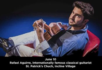 Tahoe Music Alive, Rafael Aguirre from Spain: Classical Solo Guitar