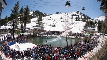 Palisades Tahoe, 34th Annual Cushing Crossing Pond Skim