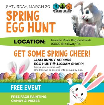 Truckee Donner Recreation & Park District, Spring Egg Hunt