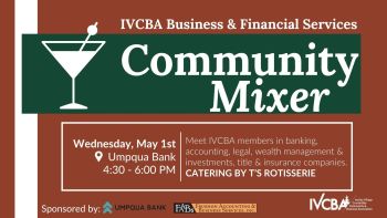 IVCBA, IVCBA - Business & Financial Services Community Mixer