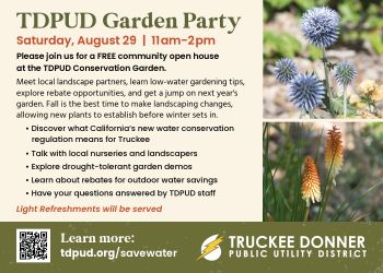 Truckee Donner Public Utility District, Garden Party