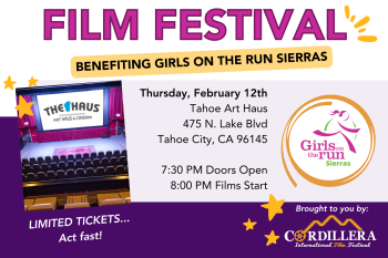 Tahoe Art Haus & Cinema, Film Festival Benefitting Girls on the Run Sierras