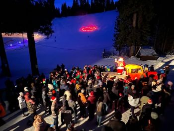 Granlibakken Tahoe, Christmas Eve Torchlight Parade