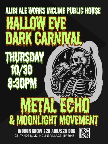 Hallow Eve Dark Carnival Metal Echo Moonlight Movement Incline Alibi Ale Works
