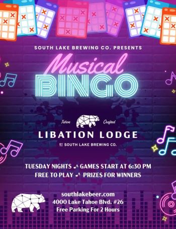 South Lake Brewing Company, Musical Bingo