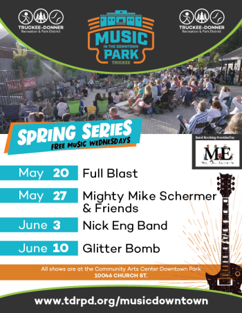 Truckee Donner Recreation & Park District, Music in the Downtown Park