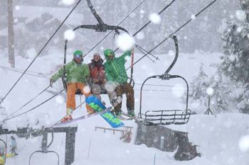 Homewood Mountain Ski Resort, Opening Day!