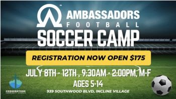 Incline Village & Crystal Bay Events, Ambassador Kids Soccer Camp