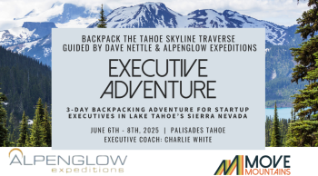 Move Mountains, StartUp Executive 3-Day Backpacking Adventure