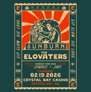 Crystal Bay Casino, The Elovaters "Sunburn Tour" w/ Shwayze + Jarv