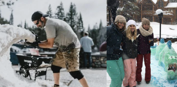 River Ranch Lodge & Restaurant, SNOWFEST: Annual Snow Sculpture Contest