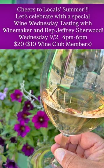 The Pour House, Local's Summer Wine Tasting w/ Jeffrey Sherwood