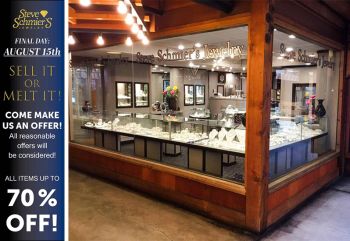 Steve Schmier's Jewelry, Farewell to Steve Schmier's