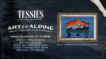 Tessie's Cocktails & Chords, Art in the Alpine