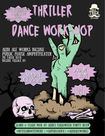 Alibi Ale Works, THRILLER Dance Workshop