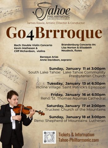 Tahoe Philharmonic, Go 4 BRRRoque (South Lake Tahoe)