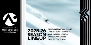 Alpenglow Sports, 20th Annual Winter Speaker Series