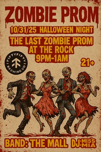 FiftyFifty Brewing Co., 6th Annual Zombie Prom!