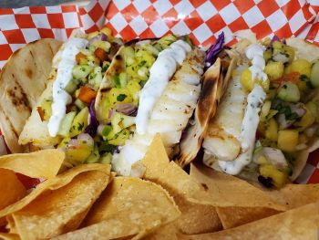 Boathouse on the Pier, Tres Fish Tacos