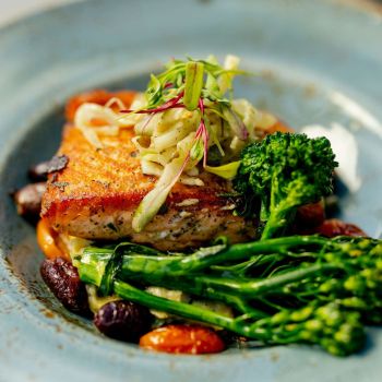 The Bistro Edgewood, Grilled Verlasso Salmon