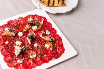 The Edge Restaurant & Lounge, Wagyu Beef Carpaccio