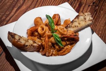 The Loft Theatre, Cajun Seafood Pasta