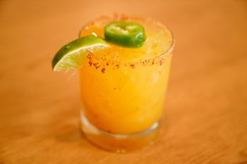Crosby's Kitchen & Cocktails, Spicy Mango Margarita
