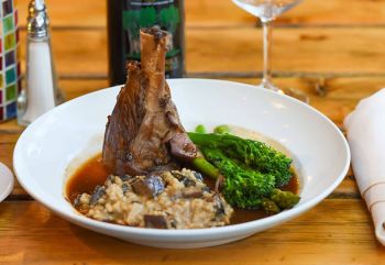 Spindleshanks Restaurant, The “Spindle Shank” Berkshire Pork Shank