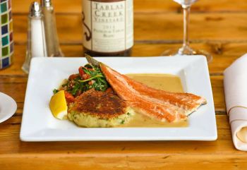 Spindleshanks Restaurant, Griddled Rainbow Trout