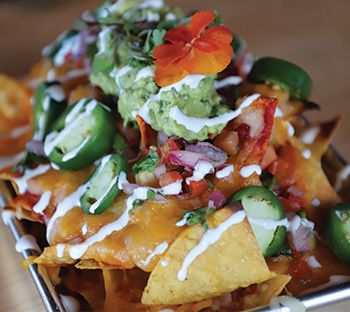 Elements Eatery & Bar, Beer Cheese Nachos