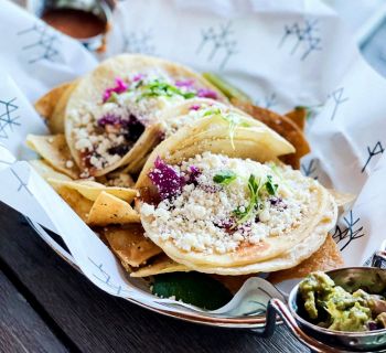 Brooks' Bar & Deck, Tequila Serrano Tri-Tip Tacos