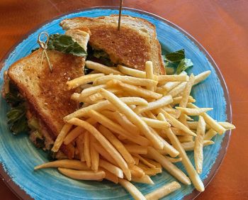 Lake Tahoe Golf Course & Clubhouse, Loaded Albacore Tuna Melt