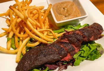 Uncorked Wine Bar and Shop, Bavette Steak