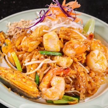 Orchid's Thai Cuisine, Pad Thai Seafood
