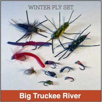 Trout Creek Outfitters, Big Truckee River Winter Fly Set (12)