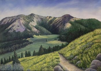 Bluestone Jewelry, Original Oil Paintings