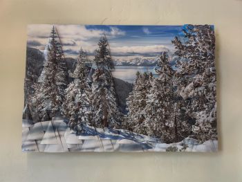 Bluestone Jewelry, "Winter's Blanket" Photography on Recycled Aluminum