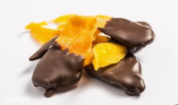 Dorinda's Chocolates & Essentials, Chocolate Dipped Mango