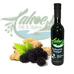 Tahoe Oil & Spice, Blackberry-Ginger Aged Dark Balsamic