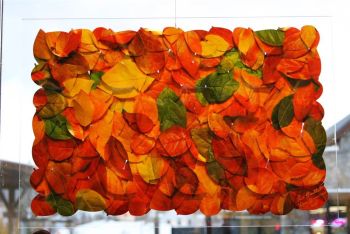 Bluestone Jewelry, "Autumn Leaves" Photography on Aluminum